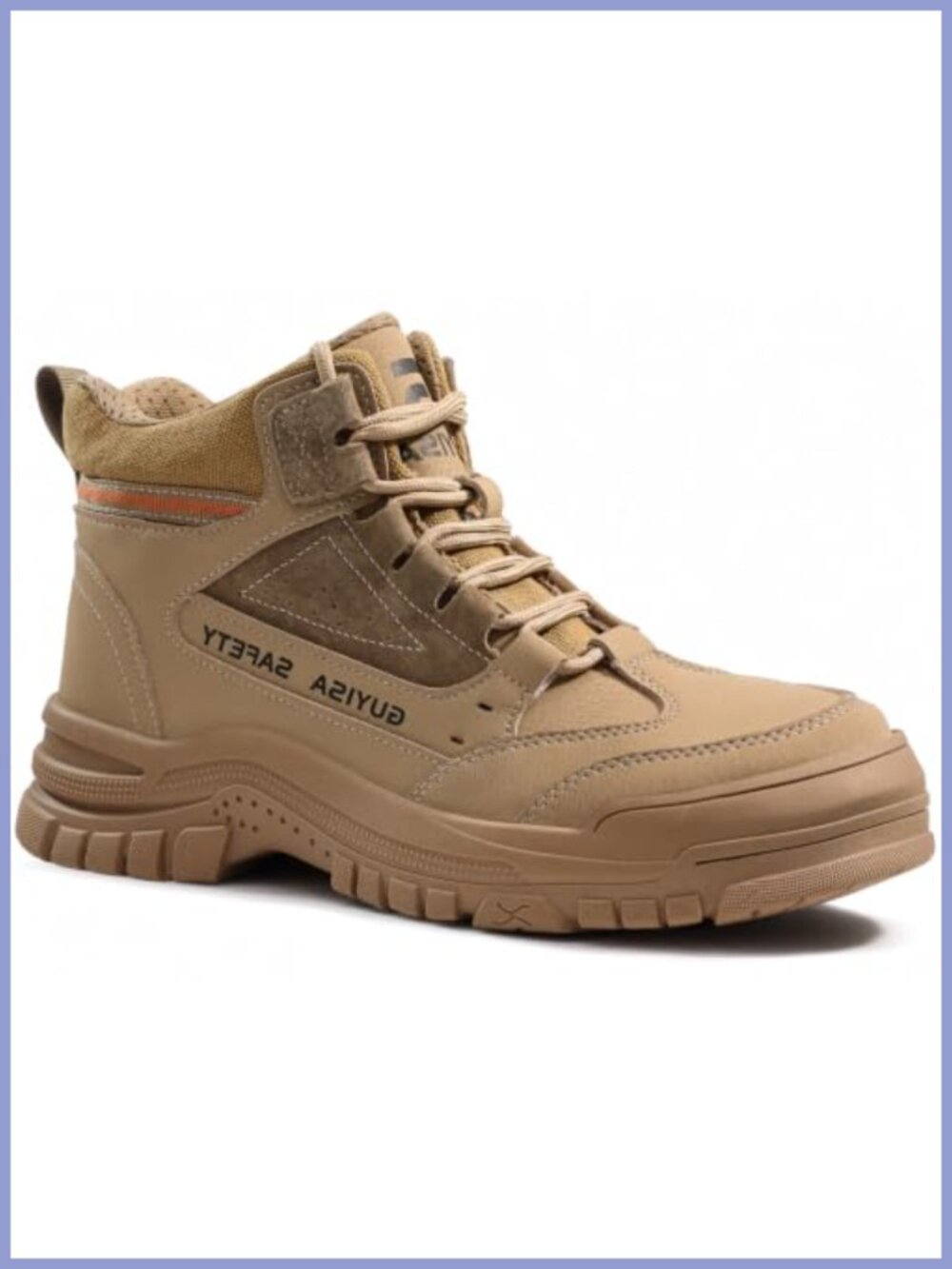 Steel Toe Work Boots Puncture Resistant Kevlar Midsole ASTM F2413 Safety Boots